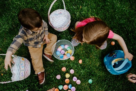 Go on an exciting Easter egg hunt with your family this Easter Sunday